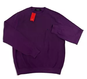 Carolina Herrera lila Baumwollpullover Größe XL - Bild 1 von 2