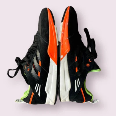 ADIDAS ORIGINALES TECH SUPER 2.0 "NARANJA BRILLANTE" D67337 Talla 9.5 EE. UU. Foto 1 de 4