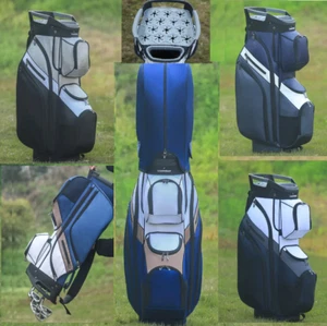 14 Way Golf Club Storage Bag Water-Resistant Portable Durable Organization Dark - Picture 1 of 9