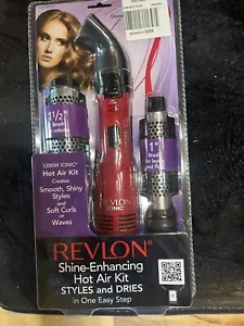 Revlon IONIC Hot Air Kit 1200W Shine Enhancing Styles Dries - Picture 1 of 6