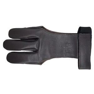 SAS Leather Traditional Gloves for Target Shooting Finger Tab Small - Open Box - Picture 1 of 2