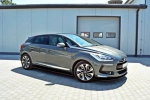 Modanature attacco coppa minigonne laterali per Citroen DS5 nero lucido - Foto 1 di 12