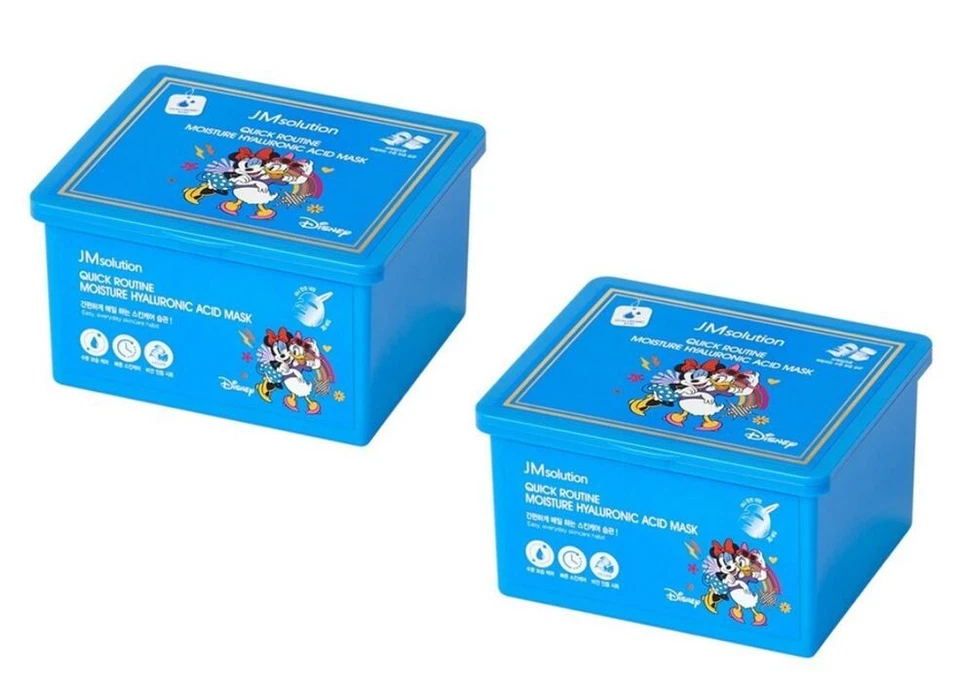 JMsolution Quick Routine Moisture Hyaluronic Acid Mask 2-Pack | 30 Sheets Each | - Image 1 of 1