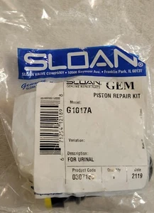 SLOAN GEM G1017A PISTON REPAIR KIT FOR URINAL #0307185 (NIP) - Picture 1 of 4