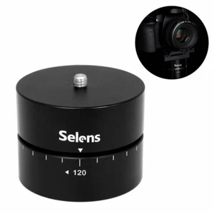 360 Degrees Rotating Panorama Pan Head Time Lapse Stabilizer For Camera Gopro - Picture 1 of 16