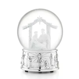 Reed & Barton 890725 Nativity Musical Snow Globe - Picture 1 of 2