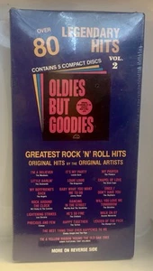 Oldies But Goodies Legendary Hits Volume 2 Greatest Rock & Roll Hits 5 CDs New - Picture 1 of 5