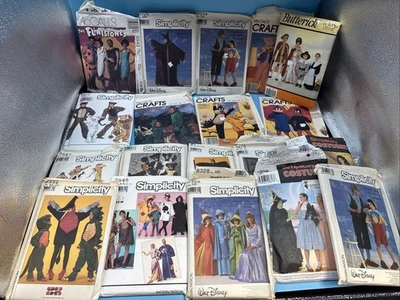 19x McCall's 7743 Unisex Adult Costumes The  Flintstones, Disney, Etc - Image 1 of 4