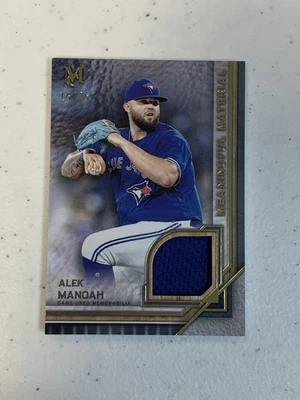 2023 Topps Museum Collection Alek Manoah Meaningful Material /25 - Image 1 of 2