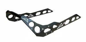 Skinz Protective Gear Rear Bumper - Flat Black Snowmobile D-SDRB610-FBK - Picture 1 of 3