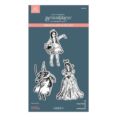 Spellbinders BetterPress Press Plate & Die Set Dorothy & The Witches OZ - Image 1 of 4