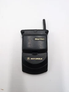 Motorola StarTAC 3000 Vintage Flip Phone (Airtouch) - Black - UNTESTED #1466 - Photo 1 sur 6
