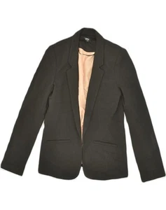 OASIS Womens Blazer Jacket UK 8 Small Black Polyester OL06 - Picture 1 of 3