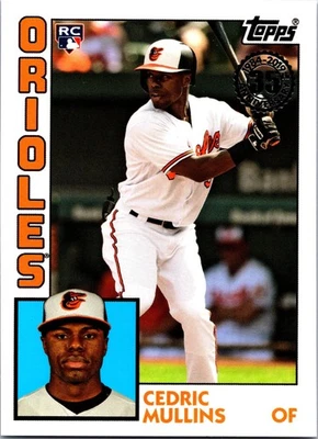 2019 Topps #84R-CM Cedric Mullins 1984 Topps Baseball 35th Anniversary Rookies - Image 1 of 2