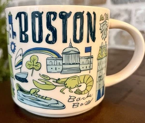 Tazza tazza caffè Starbucks Been There serie 2019 attraverso il mondo Boston 14 oz - Foto 1 di 7