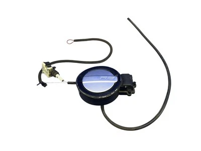 AUDI R8 2011 tanque de combustible trasero carcasa tapa puerta negro y plateado *nota* OEM Foto 1 de 4