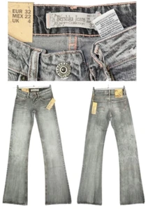 Bershka Grey Bootcut Kick Flare Womans Jeans Size EUR 32, UK 4, MEX 22, L 36 - Picture 1 of 12