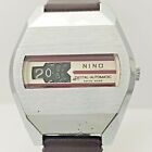 NINO DIGITAL-AUTOMATIC N901 Swiss Made 25J Cal.2072 Men's Vintage Wrist Watch