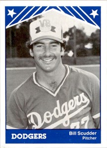 1983 Vero Beach Dodgers TCMA #10 Bill Scudder San Francisco California CA Card