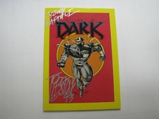 The Dark Promo Card Signed Joseph Naftali & Todd Lidstone 1993 Autograph Card