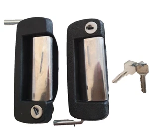 COPPIA MANIGLIE ESTERNE FIAT 126 CON CHIAVI - Foto 1 di 7