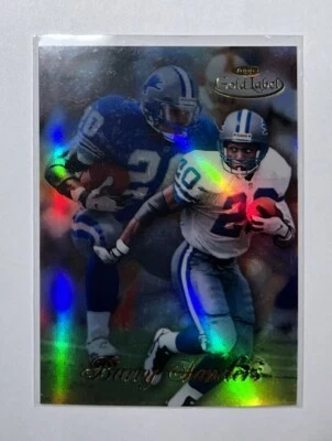 1998 Barry Sanders Topps GOLD #100 - Image 1 of 4