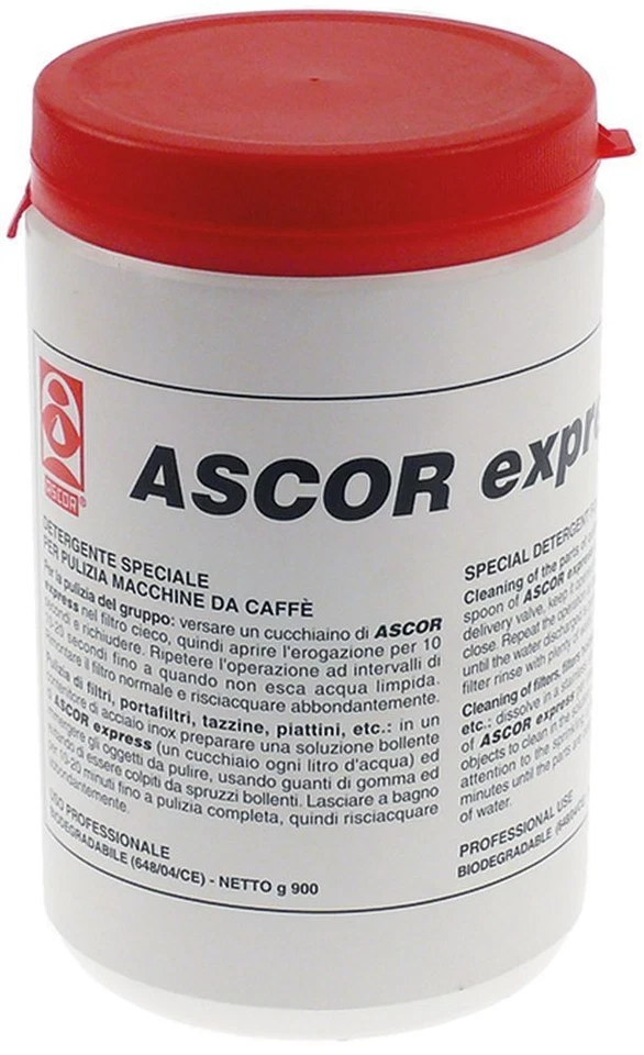 ASCASO Kaffeemaschinenreiniger Ascor Express 900g dose pulver für Astoria Cma Gaggia