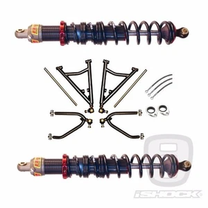 Elka STAGE 1 SHOCKS LSR DC-4 LONG TRAVEL A-ARMS HONDA TRX400EX 400EX +3+0 - Picture 1 of 2