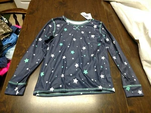NWT Justice Blue With Stars Pajama Set Size Girl's 12 - Picture 1 of 3