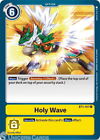 Bt1 107 Holy Wave Common Mint Digimon Card