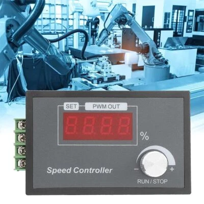 DC Motor Speed Controller PWM Control Start Stop Switch 12V 24V 36V 48V 30A - Image 1 of 4