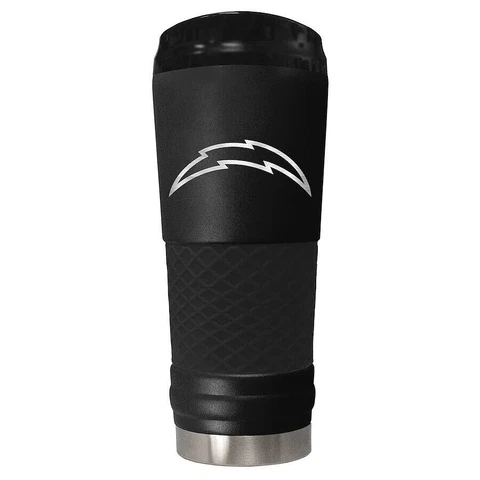 Los Angeles Chargers "Stealth" Tumbler 24 oz Vacuum Insulated Beverage Cup Cover
