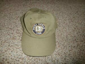 ROSS REELS USA FISHING HAT Green Cap Embroidered Logos Adjustable Ouray