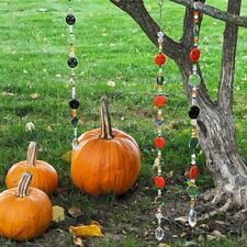 Complete DIY Kit - Make THREE Sparkling Halloween Suncatchers Tree Jewelry Decor