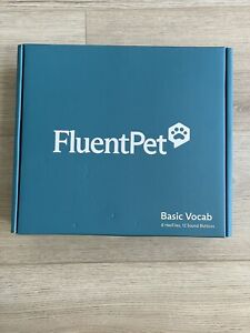 Fluent Pet Basic Vocab Kit 12 Buttons 6 HexTiles - New! Sealed!