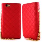 Wallet Case For Apple iPhone 6s / 6 - Credit Card Cover w/ Screen - Red