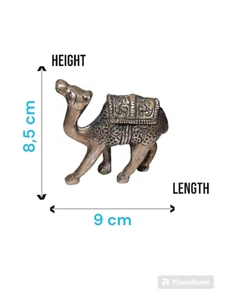 Antike Messing Statue Skulptur Kupfer Kleines Kamel Jordanisches Erbe Handarbeit - Bild 1 von 4