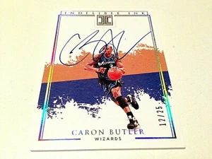 Caron Butler 2020 Panini Impeccable Indelible Ink Holofoil Autograph #/25 Wizard - Bild 1 von 2