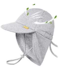 Baby Sun Hat UPF 50+ UV Ray Sun Protection Cotton Toddler Hats for Boys Girls - Picture 1 of 7
