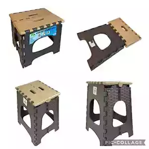 Small/Large Folding Step Stool Multi Purpose Heavy Duty Home Kitchen Foldable UK - Picture 1 of 13