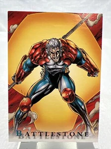 1995 SkyBox Battlestone Youngblood Prototype Promo Card #C1 Rob Liefeld NM - Picture 1 of 16