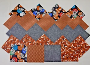 FOOTBALL FANS CHARM PACK 5 Inch Quilt Squares - Picture 1 of 1