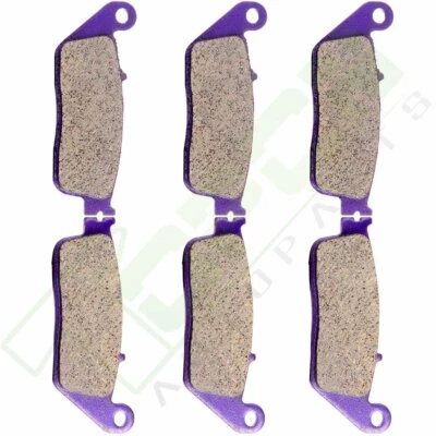 Pastillas de freno delanteras y traseras de fibra de carbono para Triumph Tiger 1999-2004 2002 2003 Foto 1 de 4