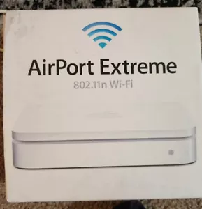 Apple AirPort Extreme Base Station WiFi Router A1354 4th Gen 802.11n  - Picture 1 of 6