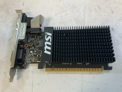 MSI NVIDIA GT 710 2GD3H LP 2GB DDR3 PCI Express Low Profile Graphics Card (I2A*) - Image 1 of 4