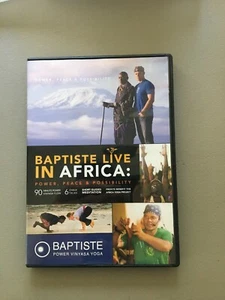 Baptiste Live in Africa: Power Peace & Possibility DVD Power Vinyasa Yoga  - Picture 1 of 1