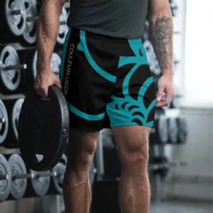 Pantalones Cortos Hombre AllSportAqua Couleurs Lagon Nautile (Sumergibles) TURQUESA - Imagen 1 de 15