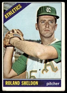 1966 Topps Roland Sheldon Kansas City Athletics #18 - Foto 1 di 2