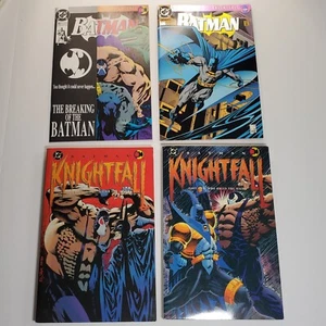 DC Comics Lot Batman #497 500 plus Knightfall TPB Part 1 & 2 - Picture 1 of 7