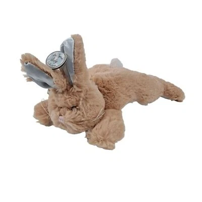 Bearington Baby Collection Rattle Baby Bunny Tail NWT Plush - Image 1 of 4